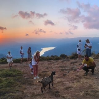 best sunset viewpoint crete
